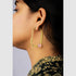 Gold PinkStone Earring - The Earth Store - Fashion Accessories